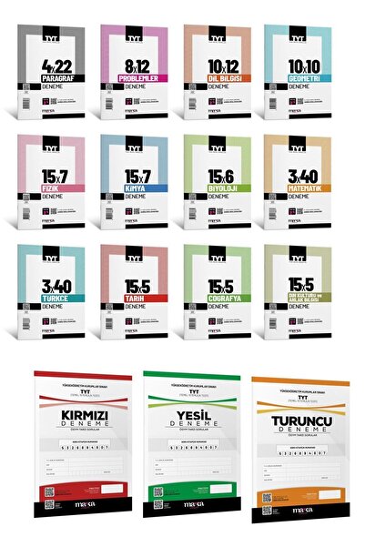 Marka Yayınları 2026 Tyt Tüm Branşlar Deneme Seti