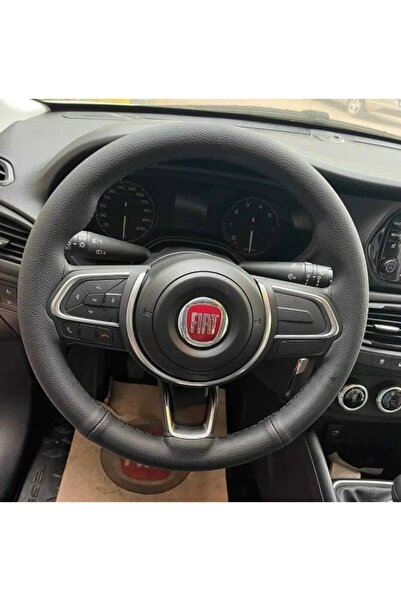 imza direksiyon kılıfı Fiat Egea Easy Plastik Direksiyon İçin Uyumlu (TAM KAP...