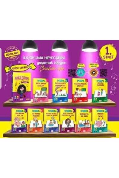 Artı Eğitim Akide Şekeri Hikaye Seti 10 Kitap + Büyük Boy