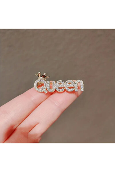 MAURA LIYUZA Taşlı Kraliçe Broş