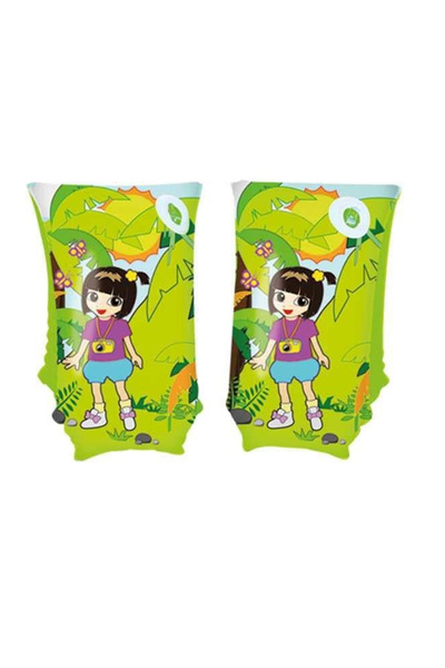 BESTWAY Kız Çocuk Deniz Kolluğu 6-12 Yaş 30-60Kg - Jungle Trek Armbands 32102