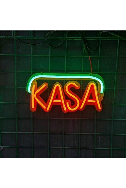 Genel Markalar Kasa Yazısı - Neon Led Işıklı NEONLEDKASA