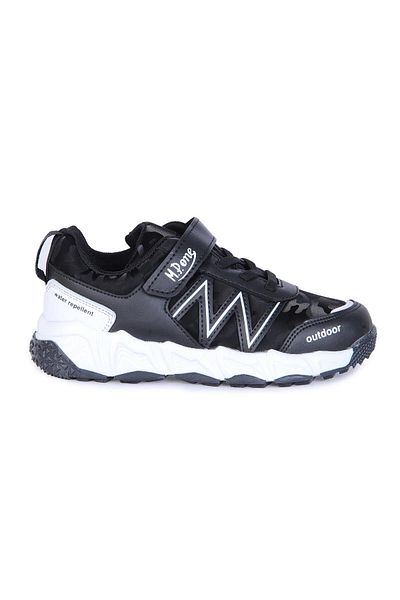 M.P. Pantofi sport negri pentru băiat - Velcro, Mp 242-3331Ft