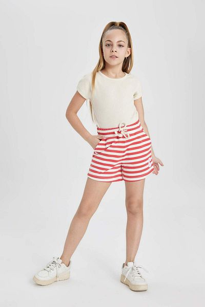 DeFacto Girl's Striped Shorts A2466a823hs