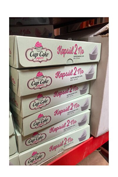 figanlar ambalaj 2 NO Kapsül 1000 Adet cupcake