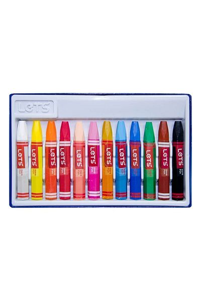Lets L-6120 Crayon 12 Colors