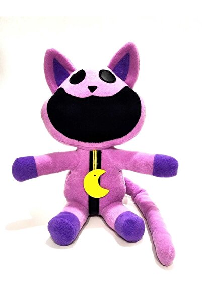 Pufline Poppy Play Time Catnap Pelüş Oyuncak 50 Cm Büyük Boy