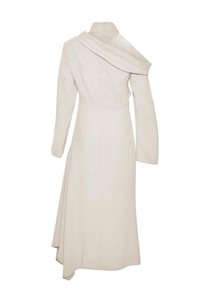 KAMEYA Off Shoulder Button Detailed Dress - 24w40376