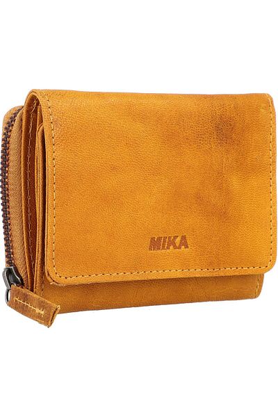 Mika Lederwaren Leather wallet 11 cm