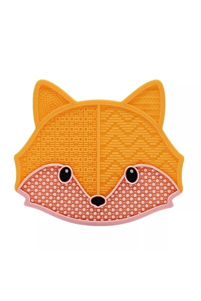 Beauty Box Podloga za čišćenje četkica za šminku, lisica, narandžasta boja