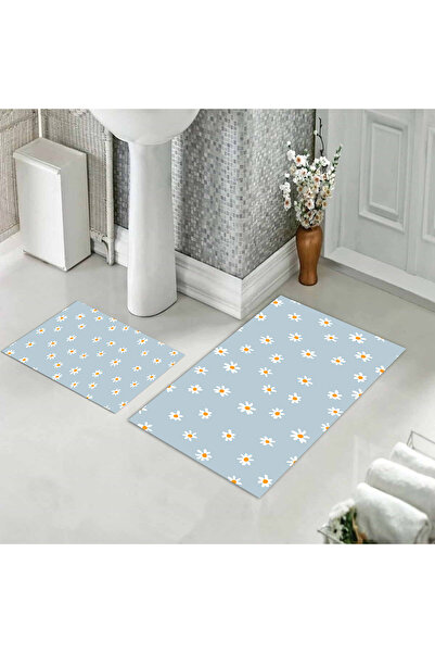 Evmila Set de covorașe de baie moale și durabile, imprimat cu model - Se poat...