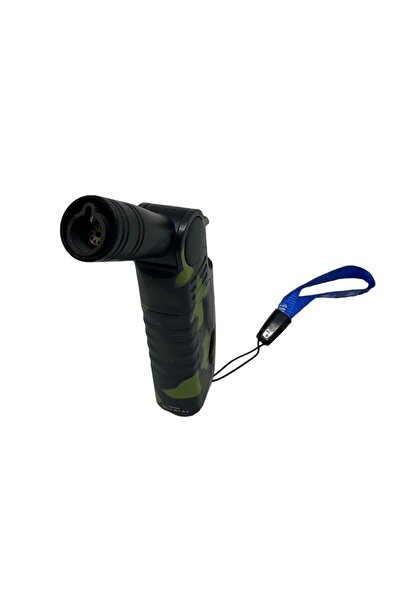 blackraw Kamuflajlı Jet Alev Rüzgar Geçirmez Turbo Çakmak