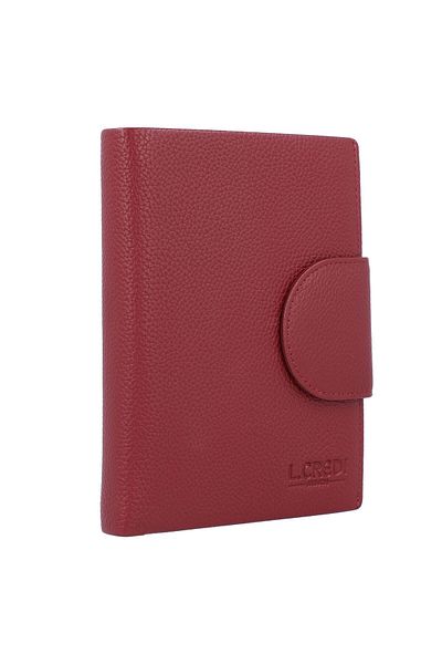 L.CREDI Alfredo Geldbörse Leder 10,5 cm