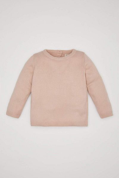 DeFacto Baby Girl Regular Fit Crew Neck Sweater