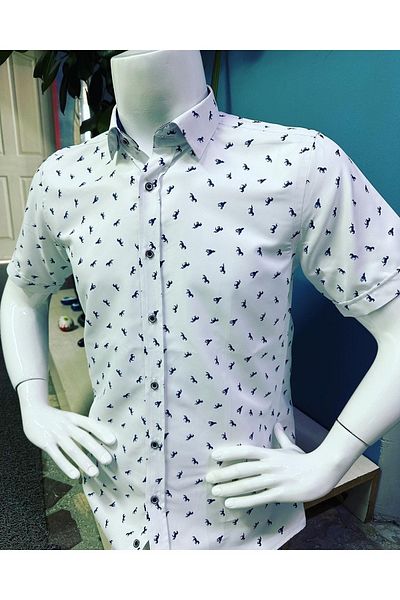 CLASSO Printed Short Sleeve Shirt
