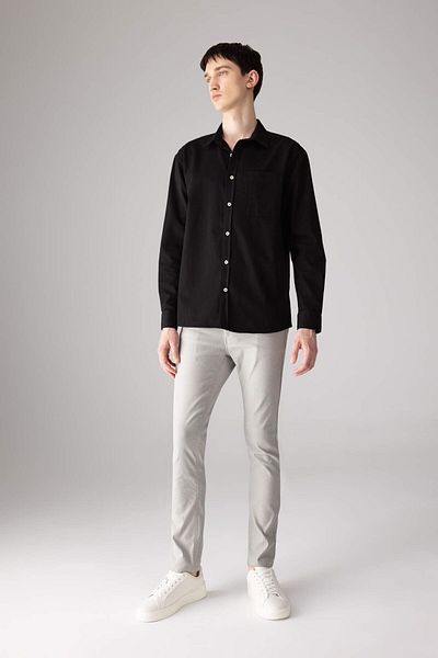DeFacto Chino Slim Fit Trousers