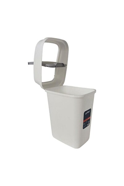 Gondol Sabrina Kapaklı Çöp Kovası, Plastik 10 Lt Kombin Renkli