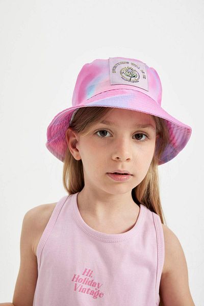 DeFacto Girl's Embroidered Cotton Bucket Hat Z3508a623sm