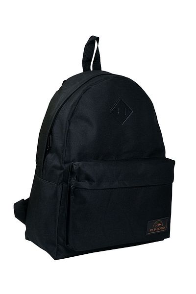 AGOÇANTA Black Unisex Backpack and School Bag