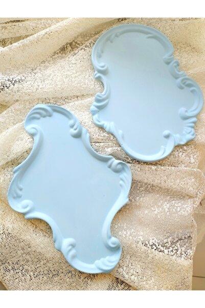 stone powder decorative Asymmetric Lace Patterned Double Concrete Decorative ...