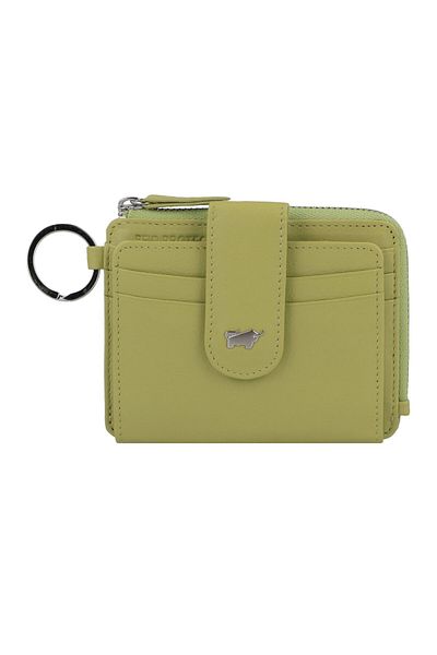 Braun Büffel Joy Credit card case RFID protection Leather 11 cm