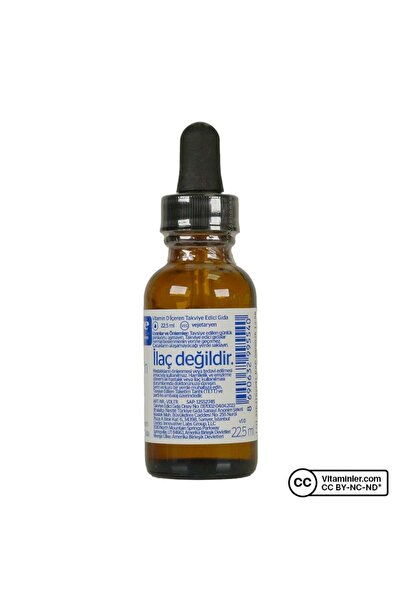 Pure Encapsulations Vitamin D3 Liquid 22.5 mL - AROMASIZ