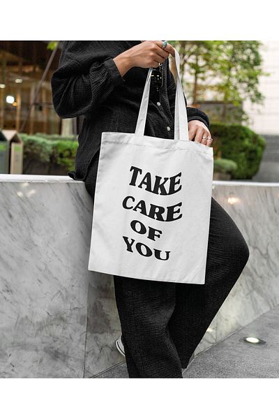 daystore Take Care Of You 2 - Casual υφασμάτινη τσάντα