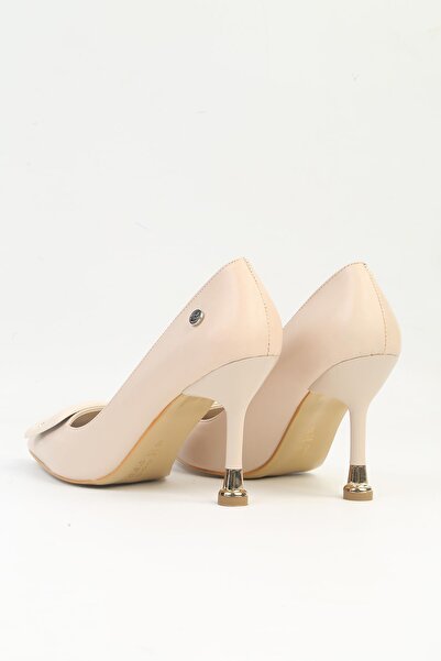 Pierre Cardin ® | PC-54029 Крем - Жіночі туфлі на підборах