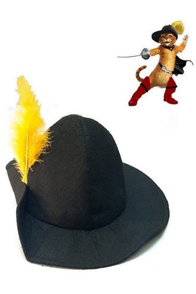 KOSTÜMCE Pălărie de pisică pentru adulți - cu cizme