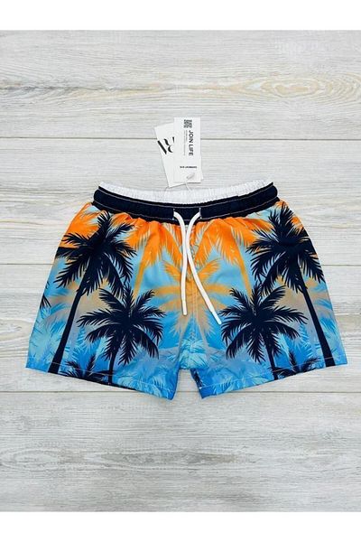 mikam Țesătură de parașute pentru băieți rezistentă Design elegant Pantaloni scurți impermeabili pentru piscină și mare