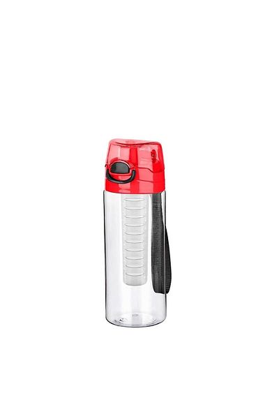 EbruliHomeArt 700 ml Red Detox FlasK - LocKing Water Bottle