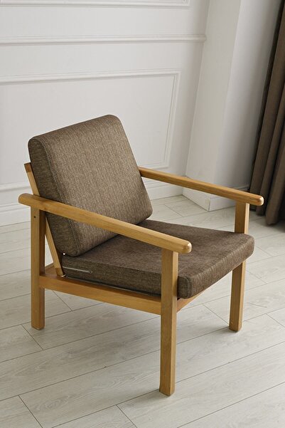 vavonni Emzirme Koltuğu Berjer Gürgen Iskelet Natürel Cila