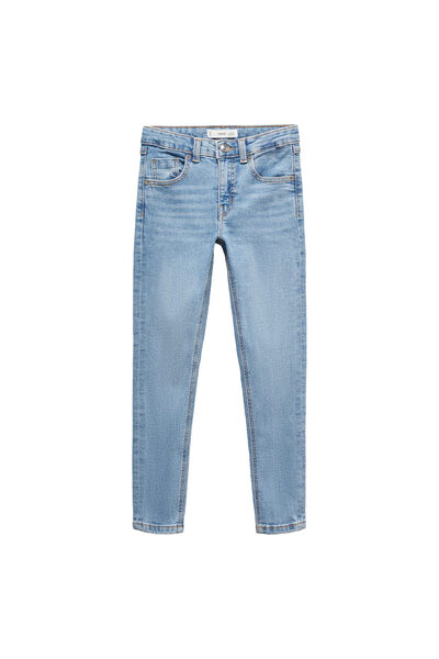 MANGO Woman Orta Denim Rengi Kız Çocuk Jeans 67130466