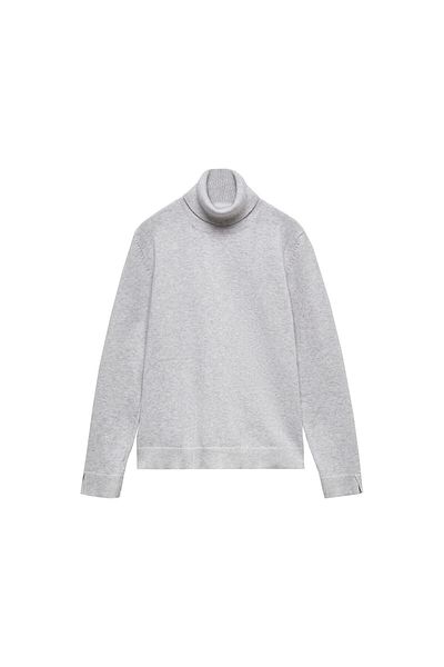 MANGO Light Gray Girl's Sweater - Model67281505