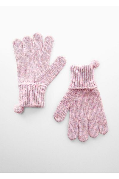 MANGO Rosa Handschuhe für Mädchen - 57035999