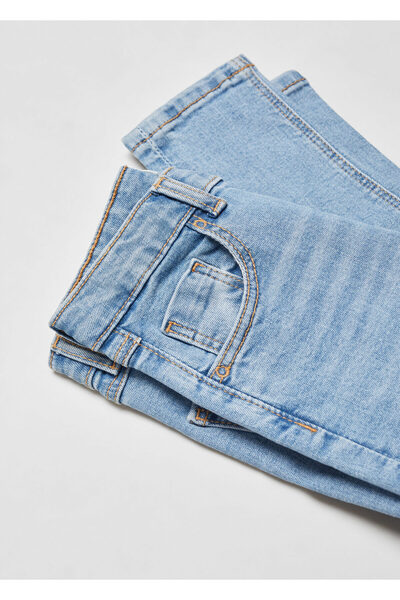 MANGO Woman Orta Denim Rengi Kız Çocuk Jeans 67130466