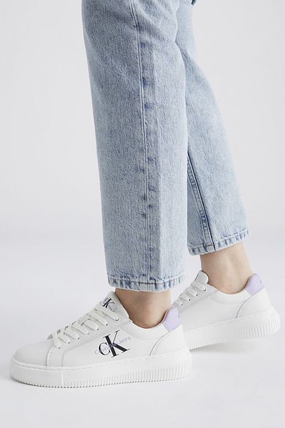 Calvin Klein YW0YW00823 Model Bílé nízké tenisky