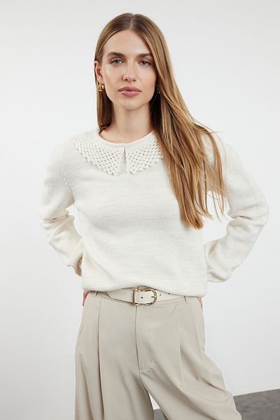 Trendyol Collection Pulover tricotaj cu guler de piatră - TWOAW25KZ00165