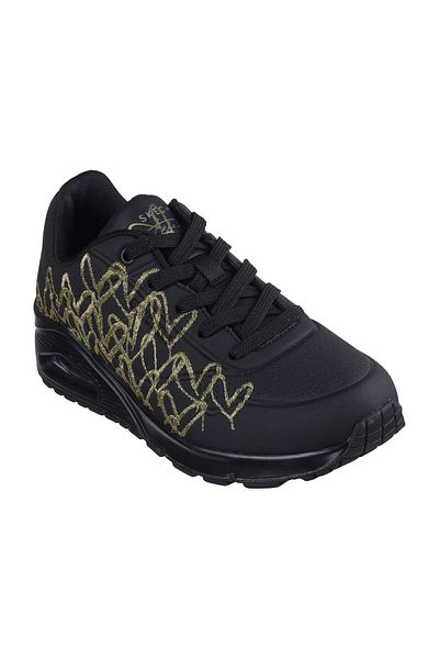 SKECHERS Černá běžecká a tréninková obuv pro ženy a dívky