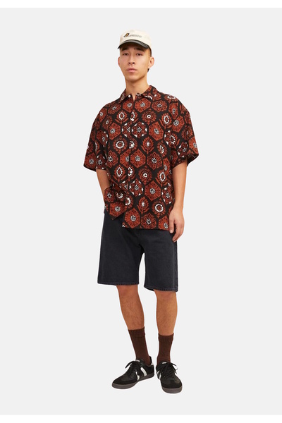 Jack & Jones jack jones Ανδρικά Τζιν Σορτς 12249068 Μαύρο