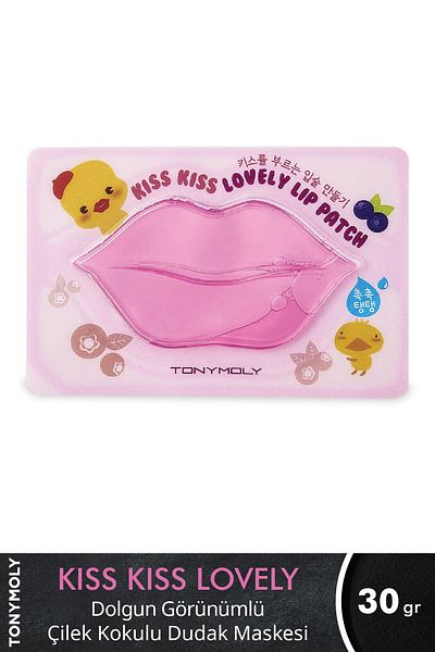 TONYMOLY Lip Mask Kiss Kiss Lovely Plump Looking Vitamin C Lip Care (1 Piece)