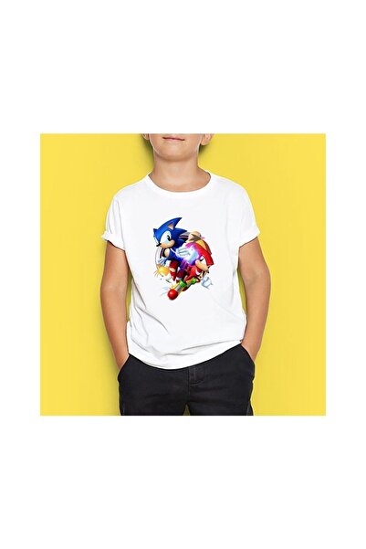 MINECRAFT Sonic Printed Kids T-Shirt