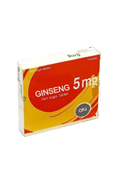 Orange Cils 5mg 28 Tablet Ginseng Takviye 1.Kalite Kapsül 28 Adet