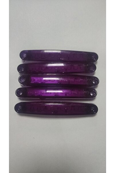 Genel Markalar 9 Led Mor Parmak Led Lamba 5 Adet 12 24 Volt Aky547890999027 L...
