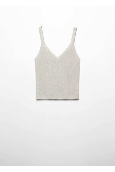 MANGO Woman Πλεκτή μπλούζα Lureks - Άνετη εφαρμογή και κομψό σχέδιο