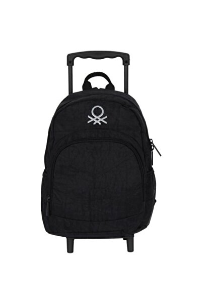 United Colors of Benetton Geanta pentru gradinita Crinkle Roller 70498 Negru ...