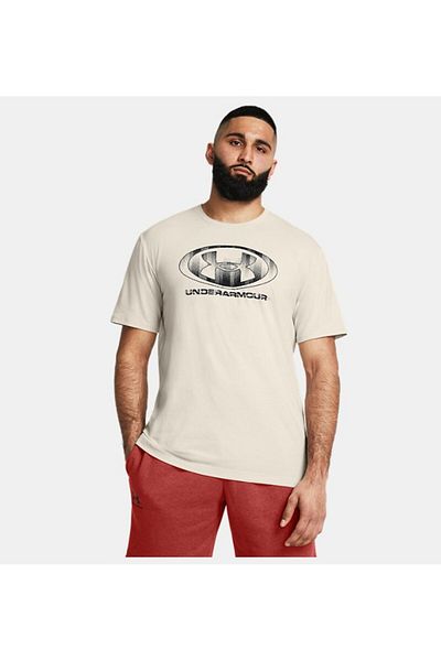 Under Armour Men's Ua Glitch Logo 60/40S Short Sleeve T-Shirt 1386810 -110