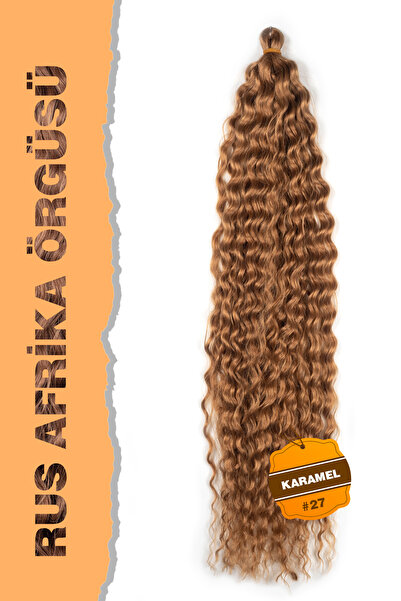 TAM TARZ Ρωσικό Afro Wave - Μαλλιά, Καραμέλα, Κωδικός χρώματος 27 #