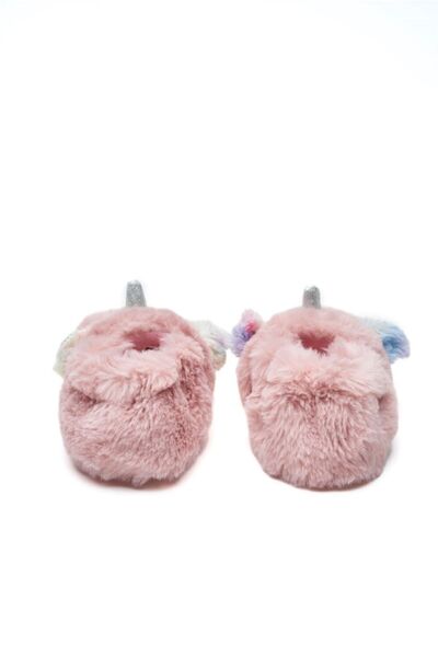 First Step Peluş Unicorn Anne Terlik Ve Bebek Panduf (terlik Ve Panduf Ayrı Satılmaktadır.)