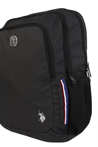 U.S. Polo Assn. ΒΑΣΗ. POLO ASSN. 24052 - Unisex Μαύρη Σχολική Τσάντα